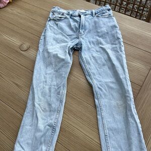 Abercrombie & Fitch Light Wash High Rise Jeans